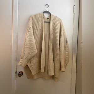 Free People oversized cardigan